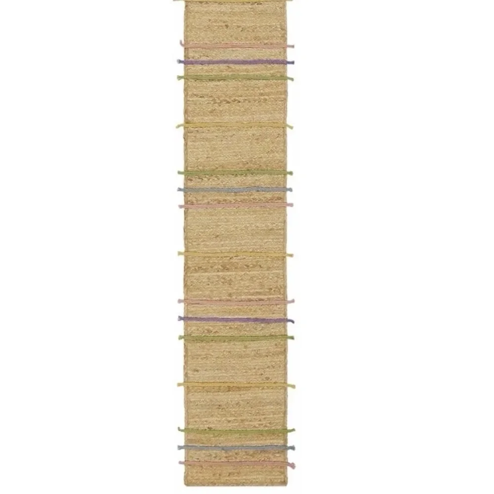 Jute Braid Natural Table Runner 14 X 90 Inch